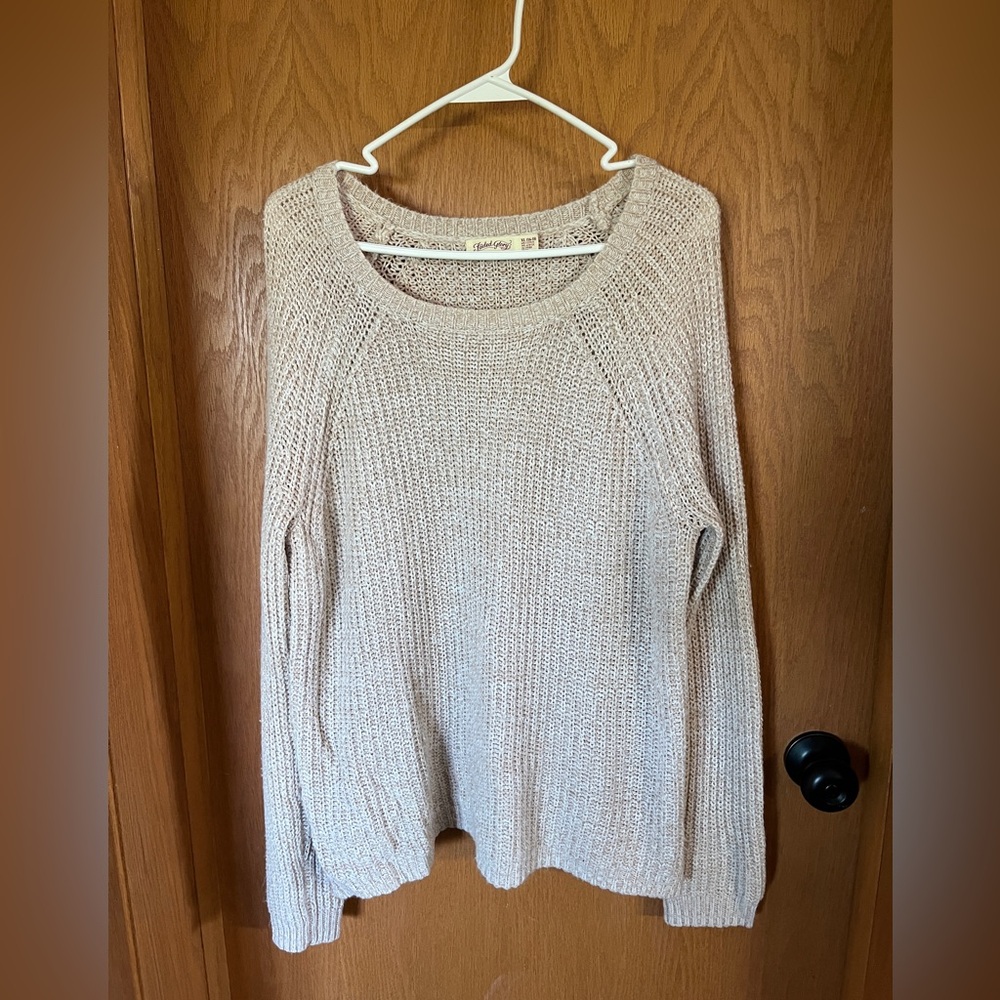 Casual Tan Sweater